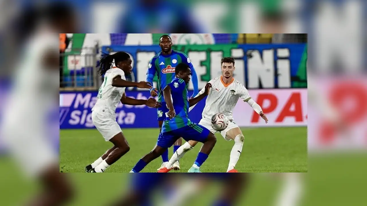 Alanyaspor deplasmanda Çaykur Rizespor'u yendi