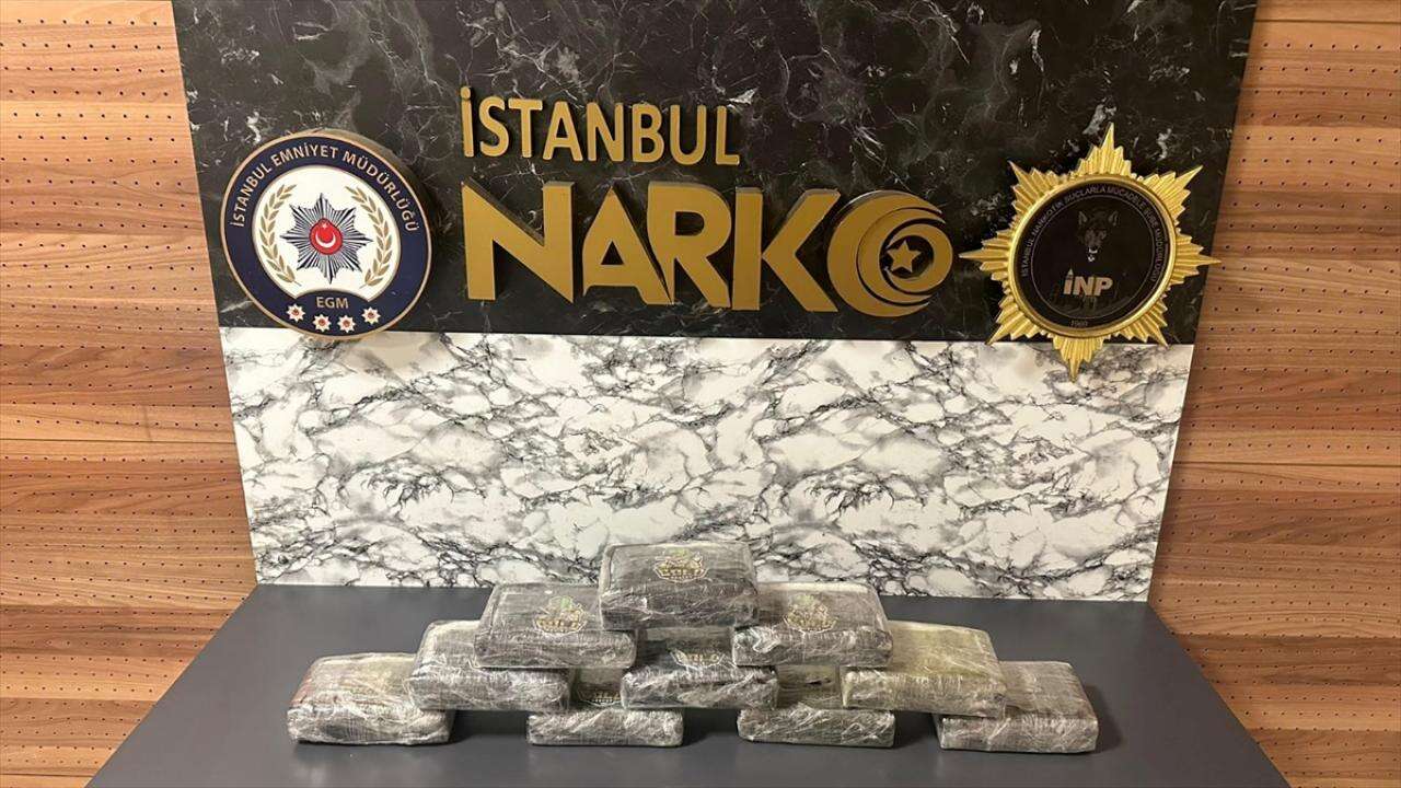 Çatalca'da uyuşturucu operasyonu: 11 kilo 500 gram kokain ele geçirildi