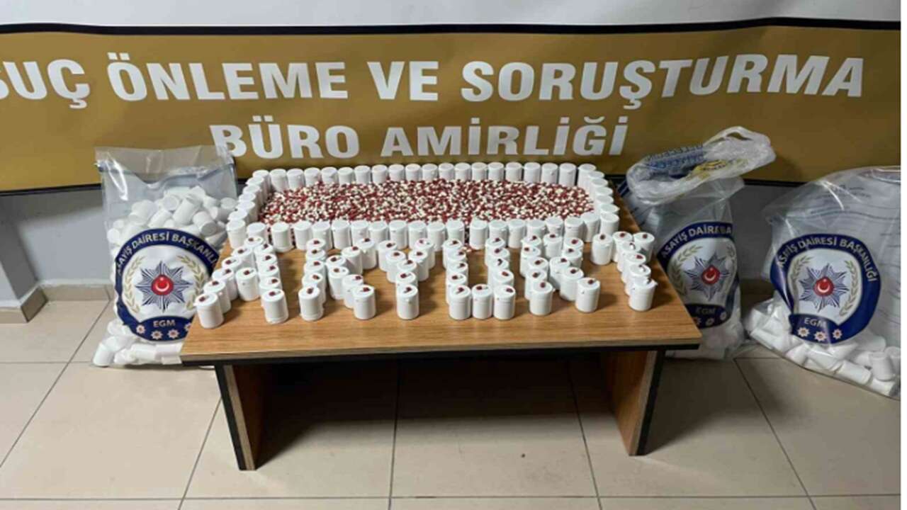 Ankara Akyurt'ta 24 Bin 330 Sentetik Ecza ele geçirildi!