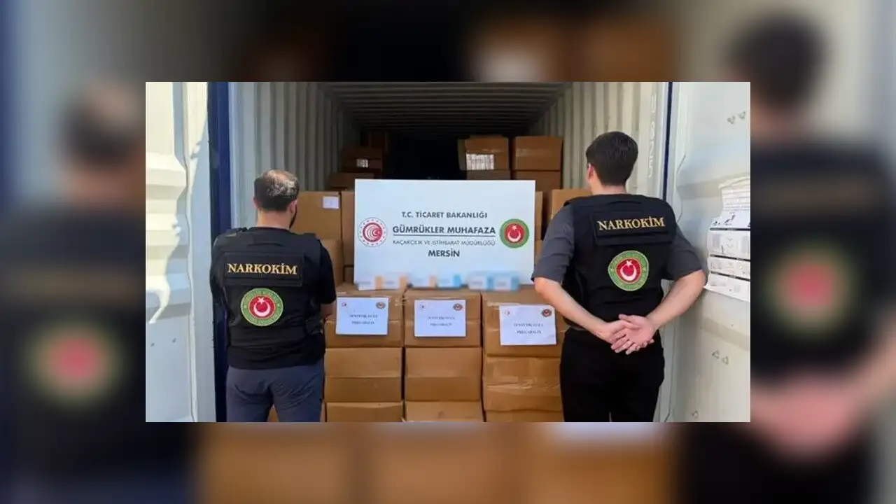 ORTA AKDENİZ GÜMRÜK VE DIŞ TİCARET BÖLGE MÜDÜRLÜĞÜ’NDE UYUŞTURUCU OPERASYONU