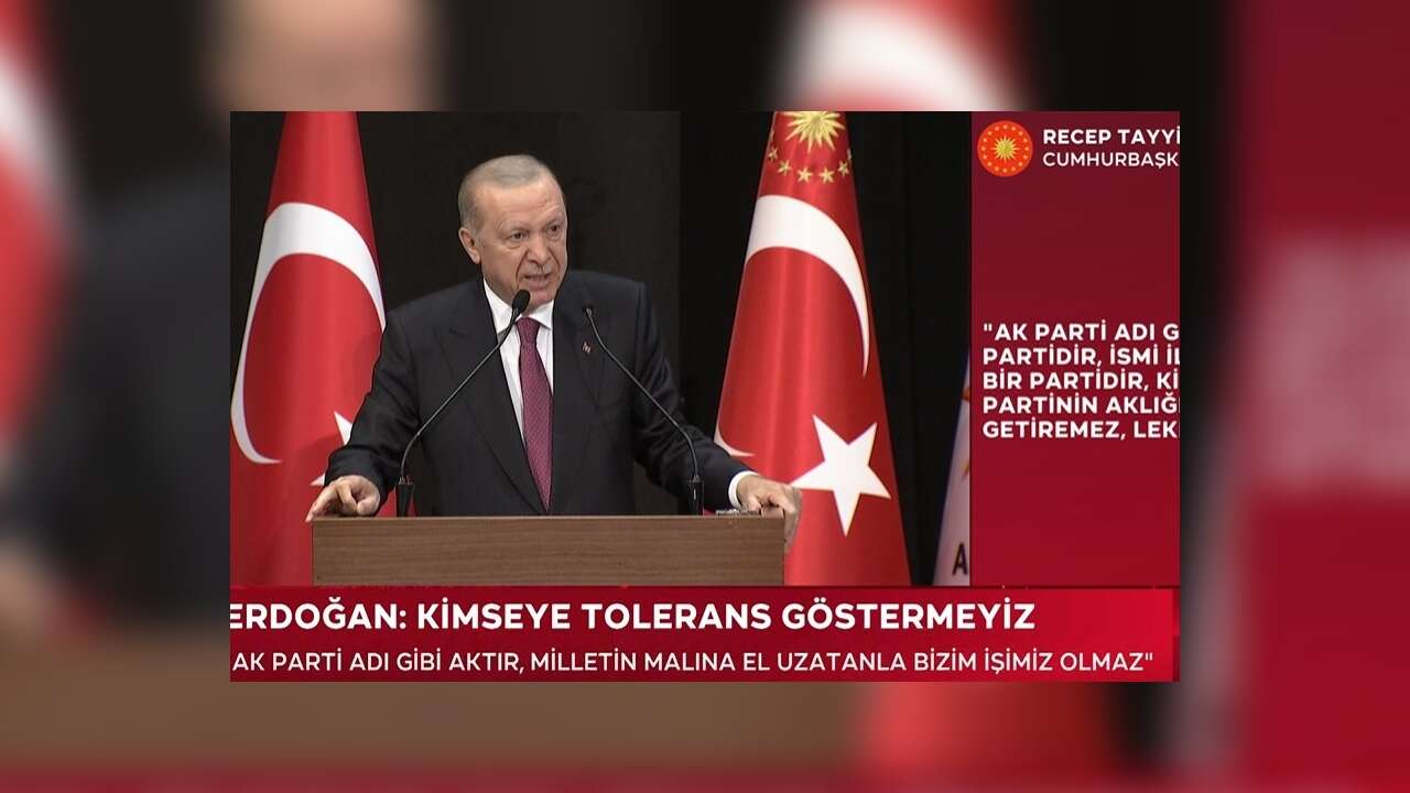 CUMHURBAKANI ERDOĞAN: MİLLETİN MALINA EL UZATANLA İŞİMİZ OLAMAZ