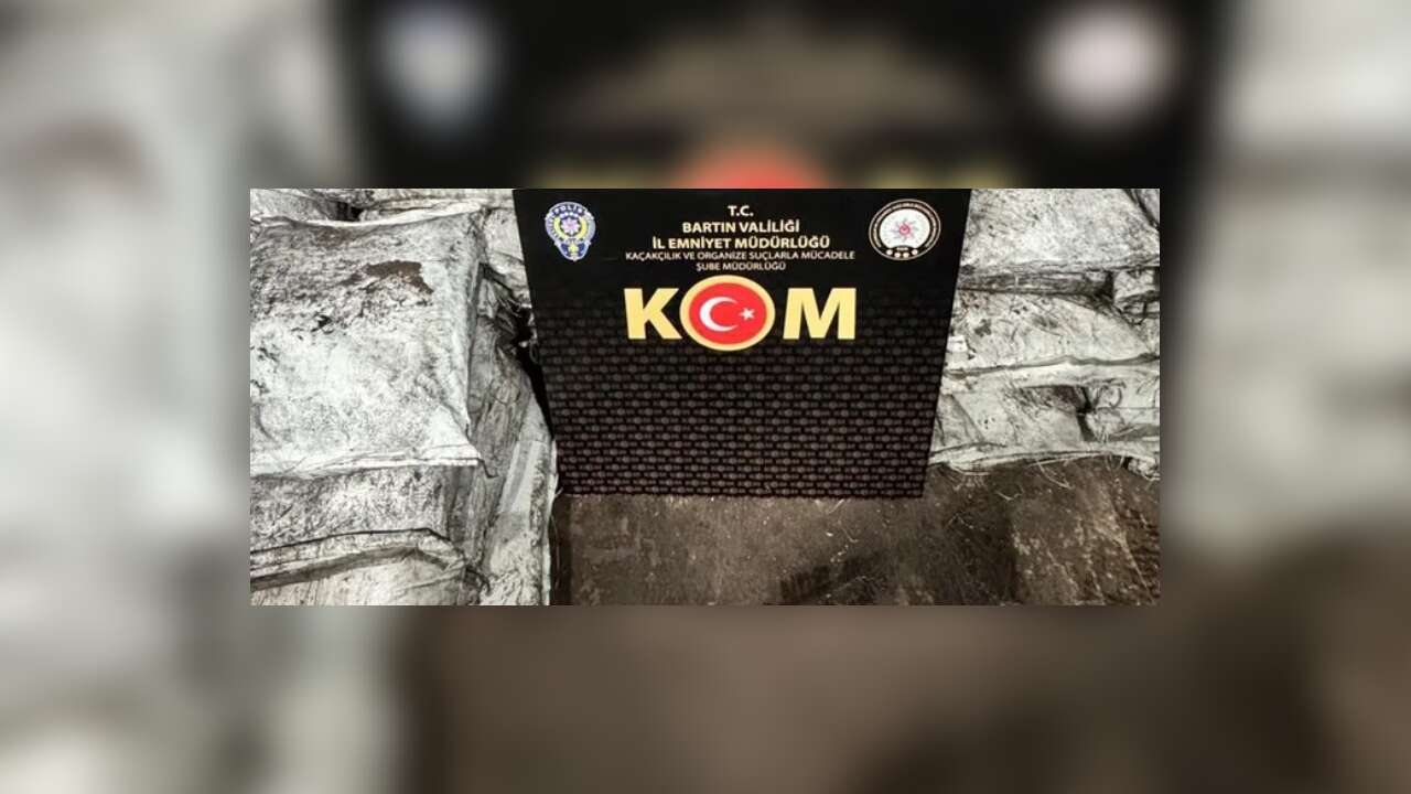 Bartın'da 8 TON TİYANYUM ele geçirildi! 3 GÖZALTI