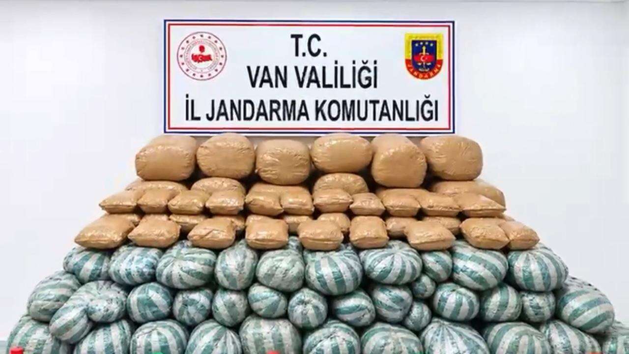 Van'da 517 Kilo uyuşturucu ele geçirildi