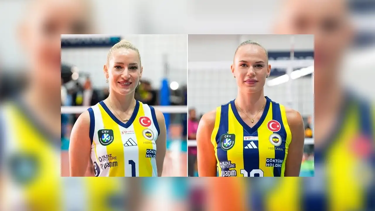 Fenerbahçe Medicanalı voleybolcular Gizem Örge ile Fedorovtseva, takımın gücüne güveniyor