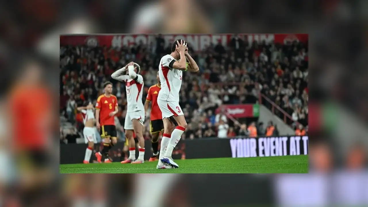 A Milli Futbol Takımı, Belçika'ya 3-0 mağlup oldu