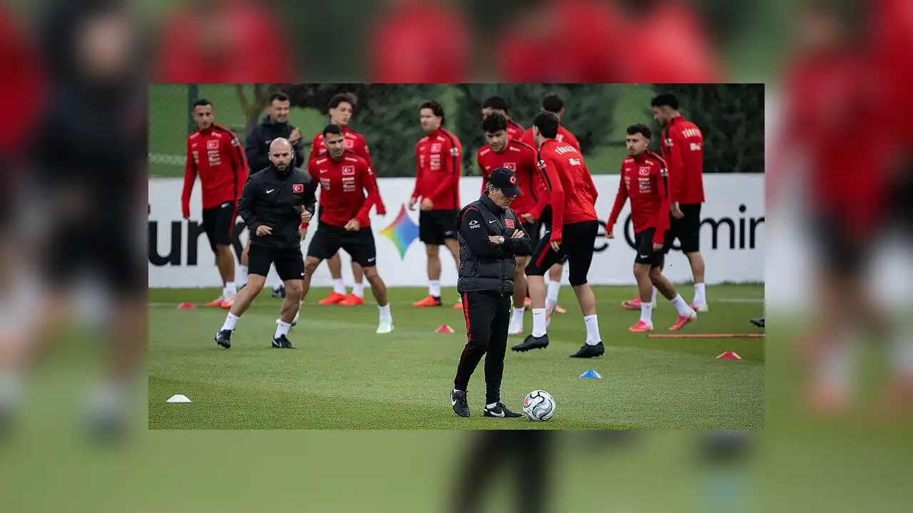 A Milli Futbol Takımı, İtalya maçının hazırlıklarına başladı