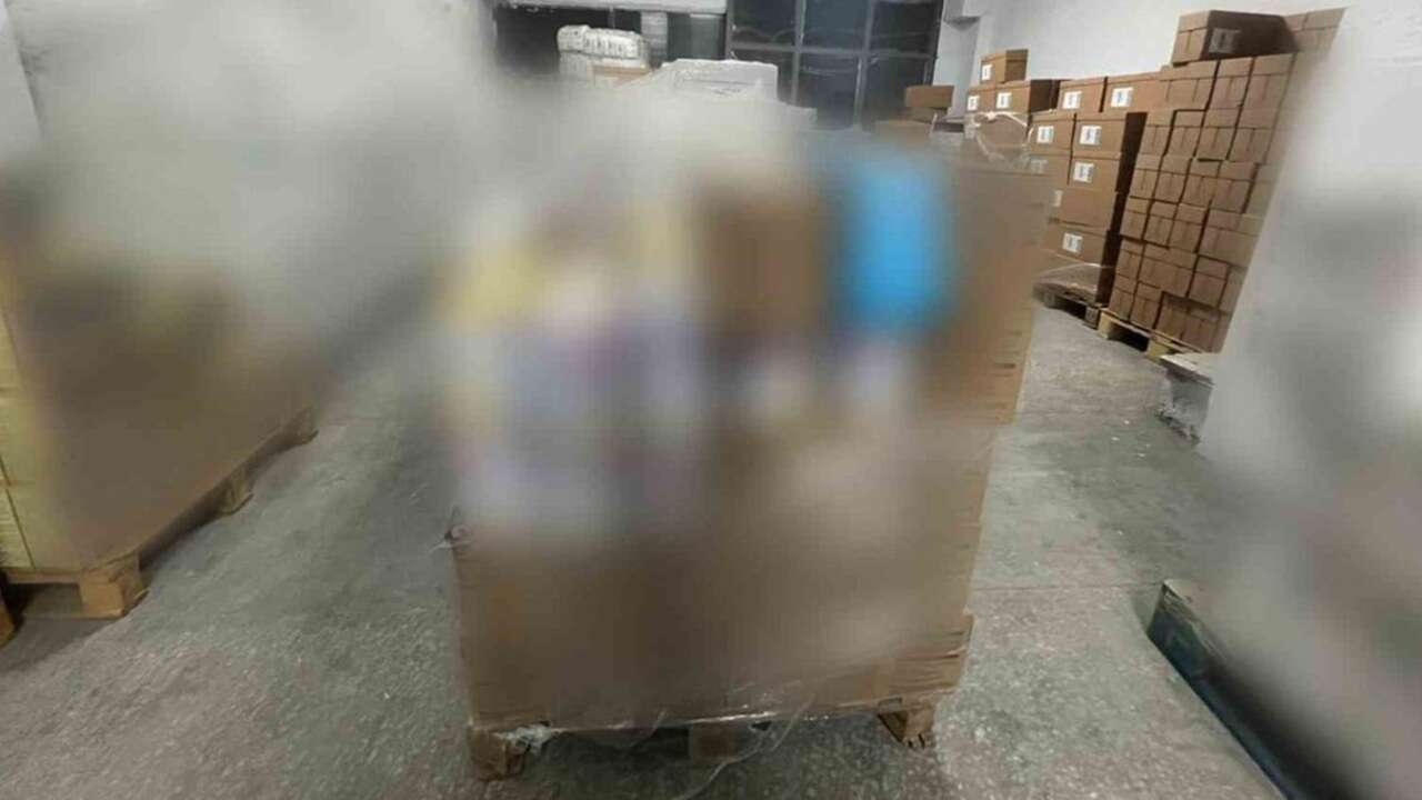 Ankara'da ruhsatsız tesiste 49 bin 314 bebek ürünü ele geçirildi!