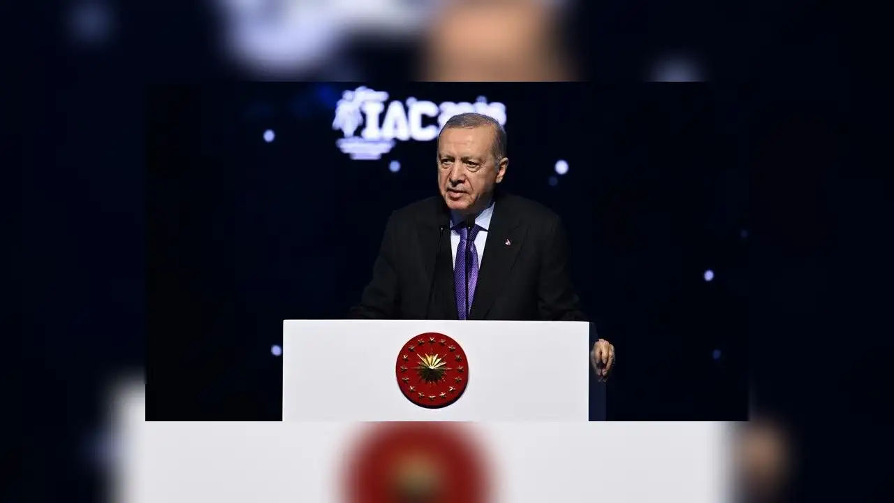 Cumhurbaşkanı Erdoğan: Türkiye'nin uzay yarışında geri kalmasına asla müsaade etmedik