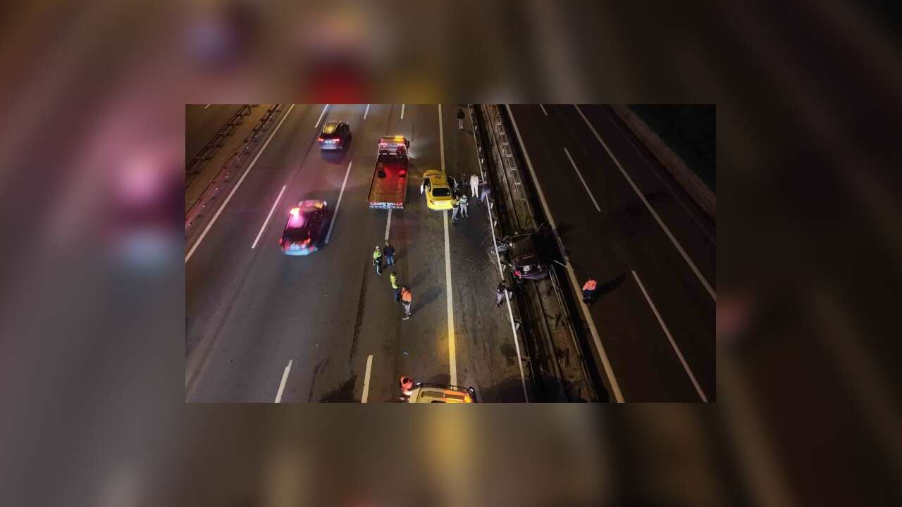 Kağıthane'de otomobil ile taksi çarpıştı: 1 kişi hayatını kaybetti
