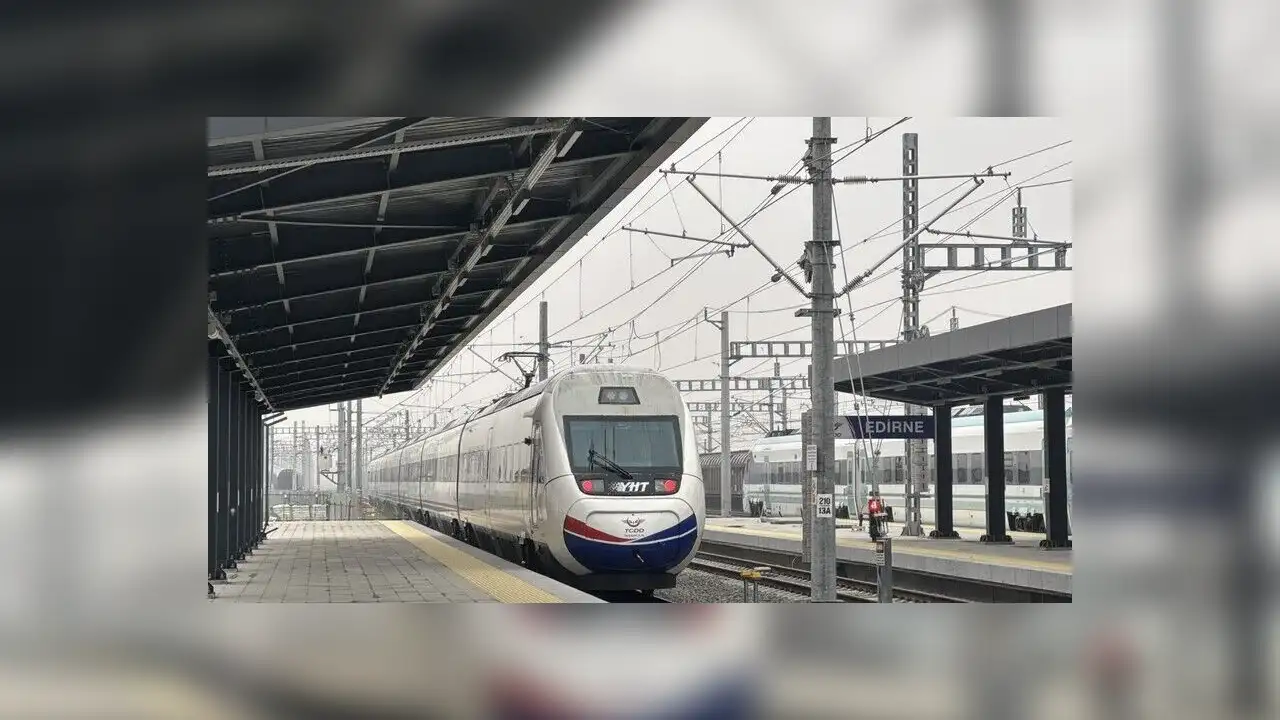 Çerkezköy-Kapıkule Hızlı Demiryolu Hattı'nda seferler başladı