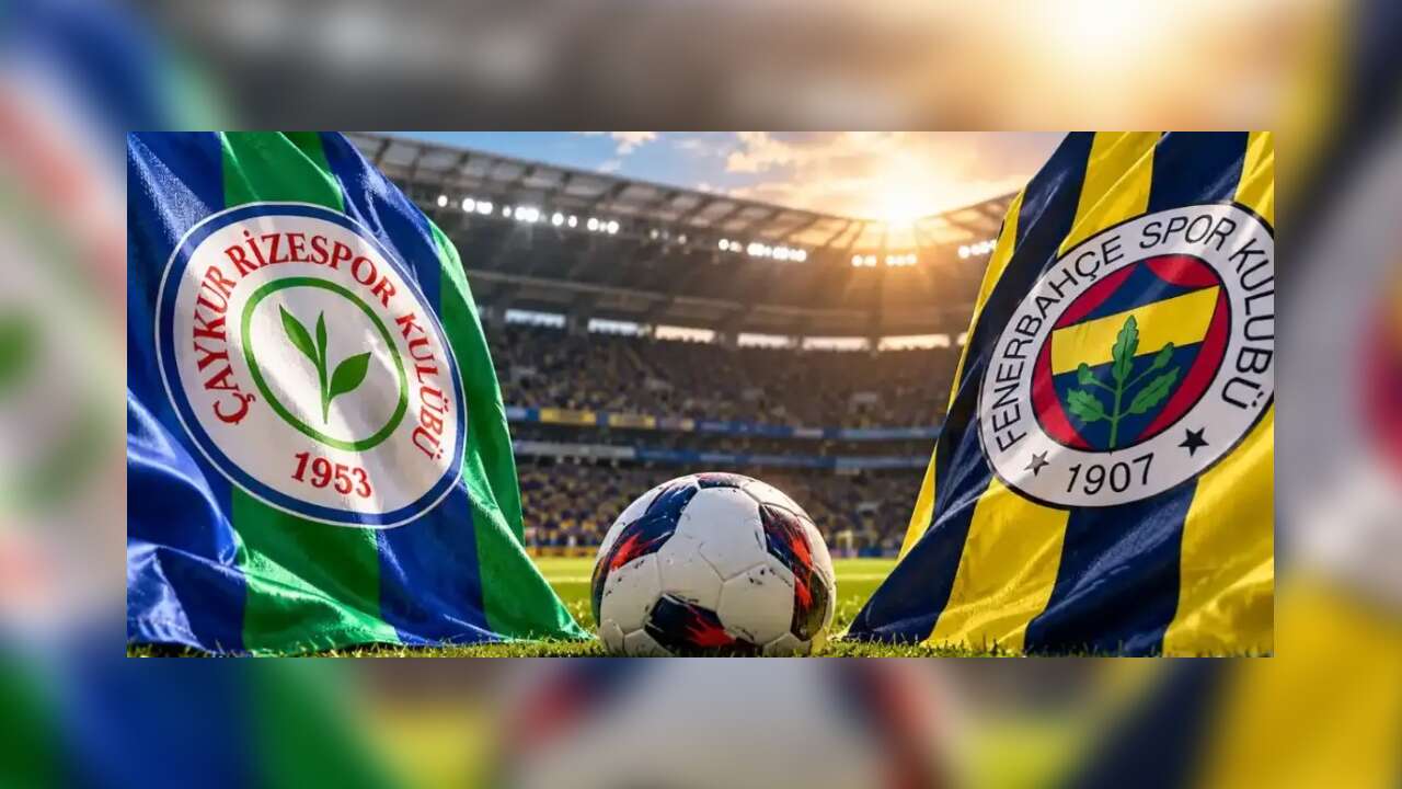 SÜPER LİG |  Çaykur Rizespor - Fenerbahçe Maçı