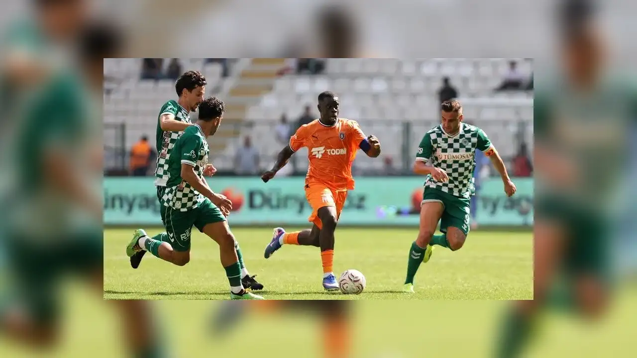 TÜMOSAN Konyaspor ile İstanbul Başakşehir berabere kaldı
