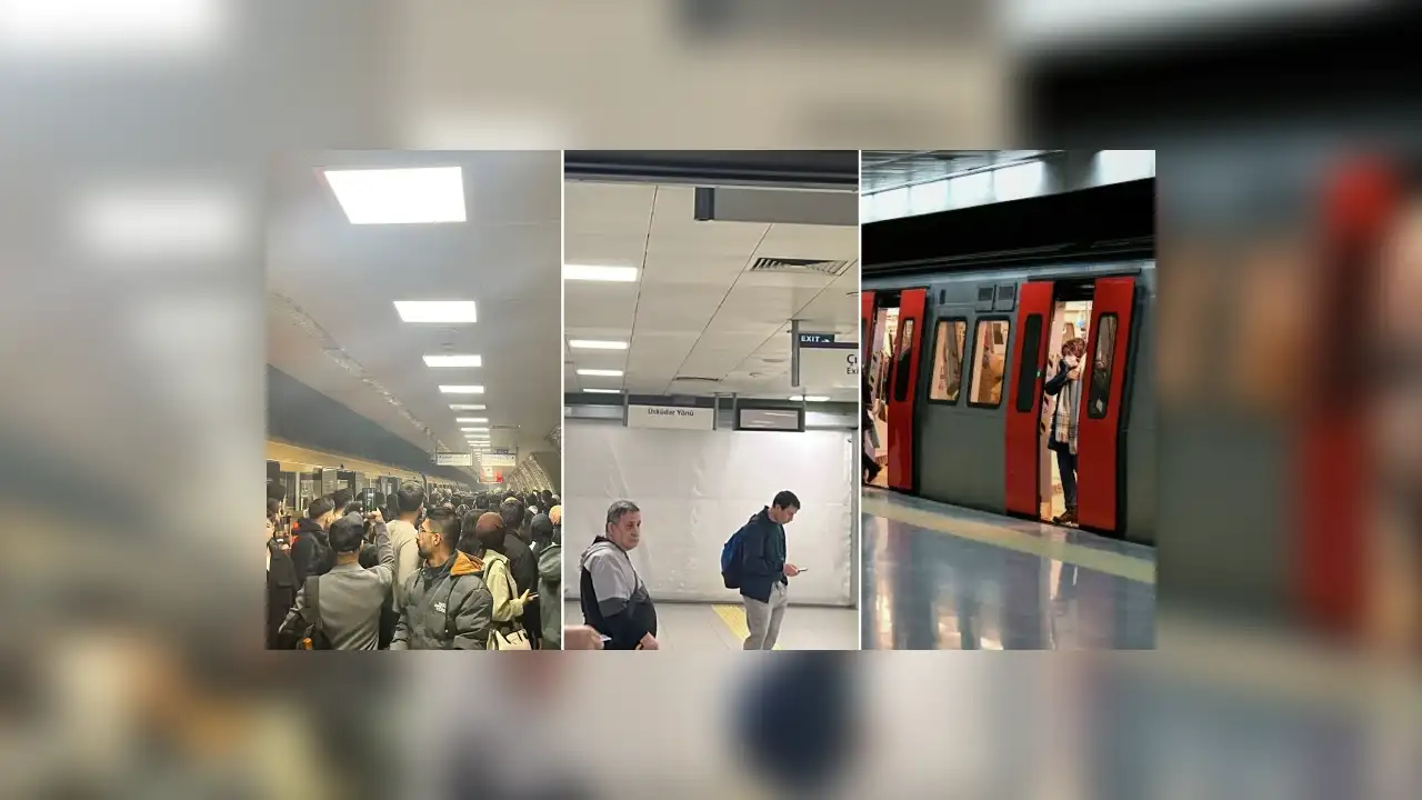Metro Durağında Kablolar Patladı! Yolcular Tahliye Edildi, Seferlerde Aksama Yaşanıyor