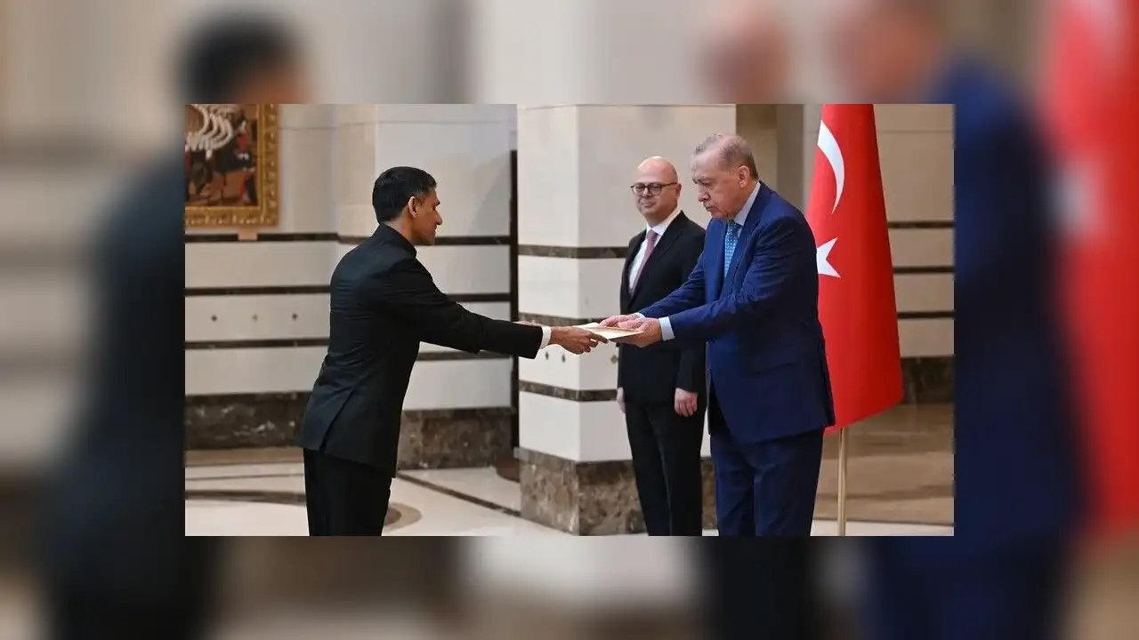 Cumhurbaşkanı Erdoğan, büyükelçilerin güven mektuplarını kabul etti