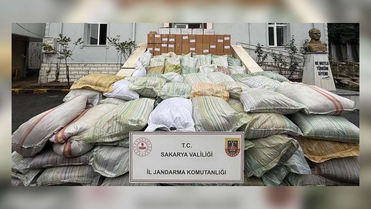 Sakarya'da 4 TON kaçak tütün ele geçirildi!
