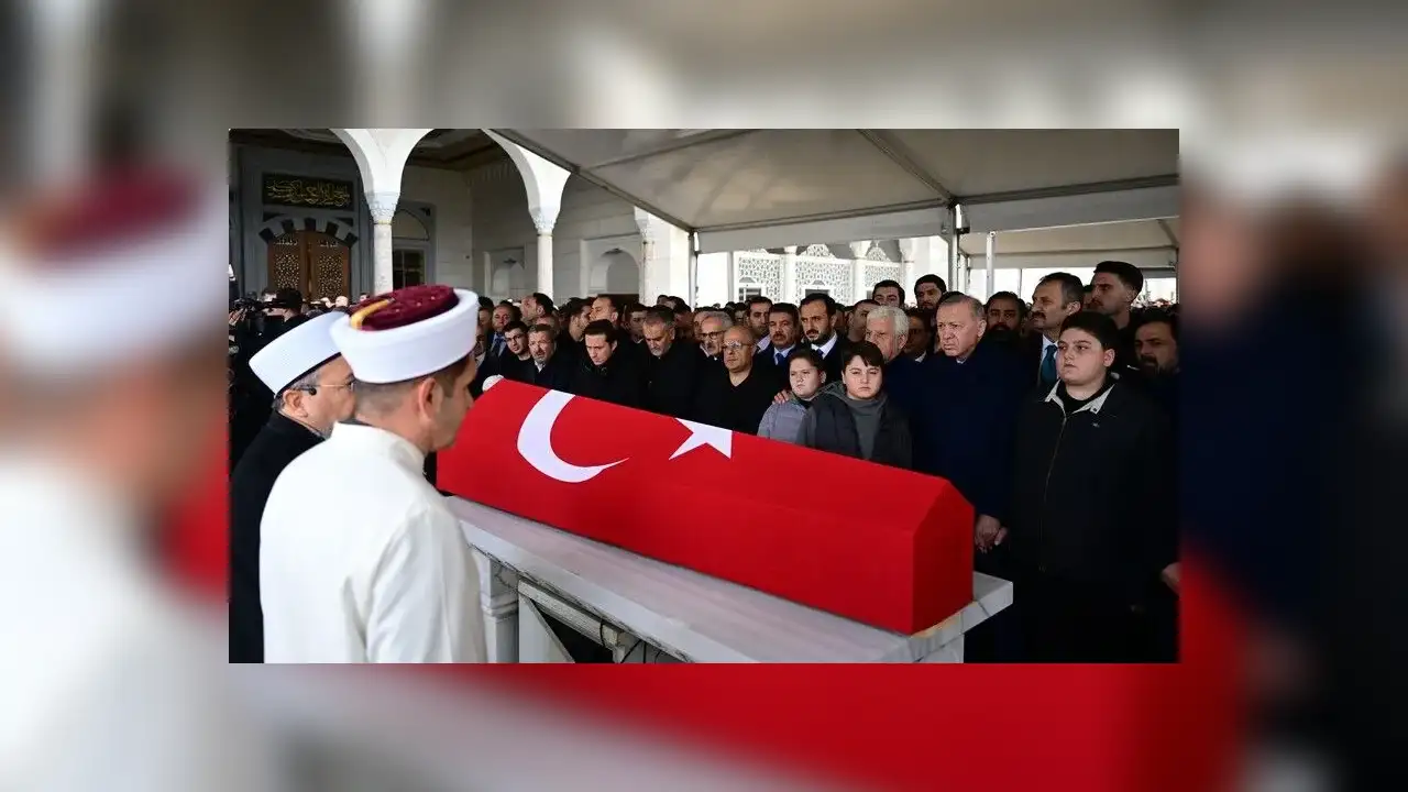 Cumhurbaşkanı Erdoğan, Üsküdar Belediye Başkan Vekili Gültekin'in cenaze törenine katıldı