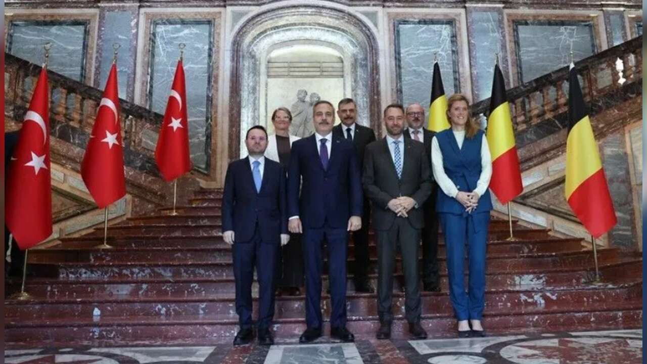 Belçika ve Türkiye, işbirliğini güçlendirmek için 10 yıl sonra bakanlar düzeyinde yeniden bir arada