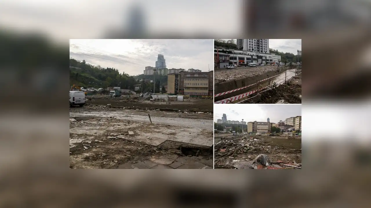 Selden etkilenen Ayazağa'da ıslah çalışmaları sürüyor