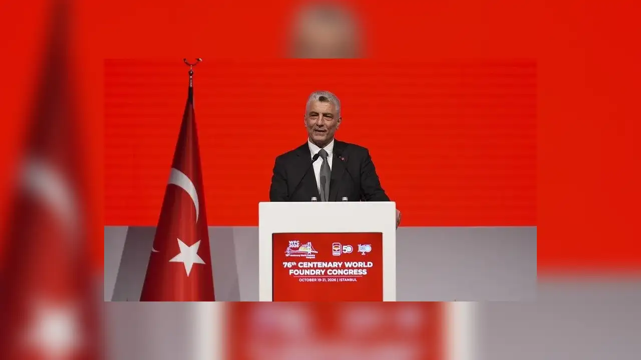 Bolat: Türkiye'nin döküm sanayisindeki toplam üretimi 2025'te 2 milyon 300 bin ton oldu