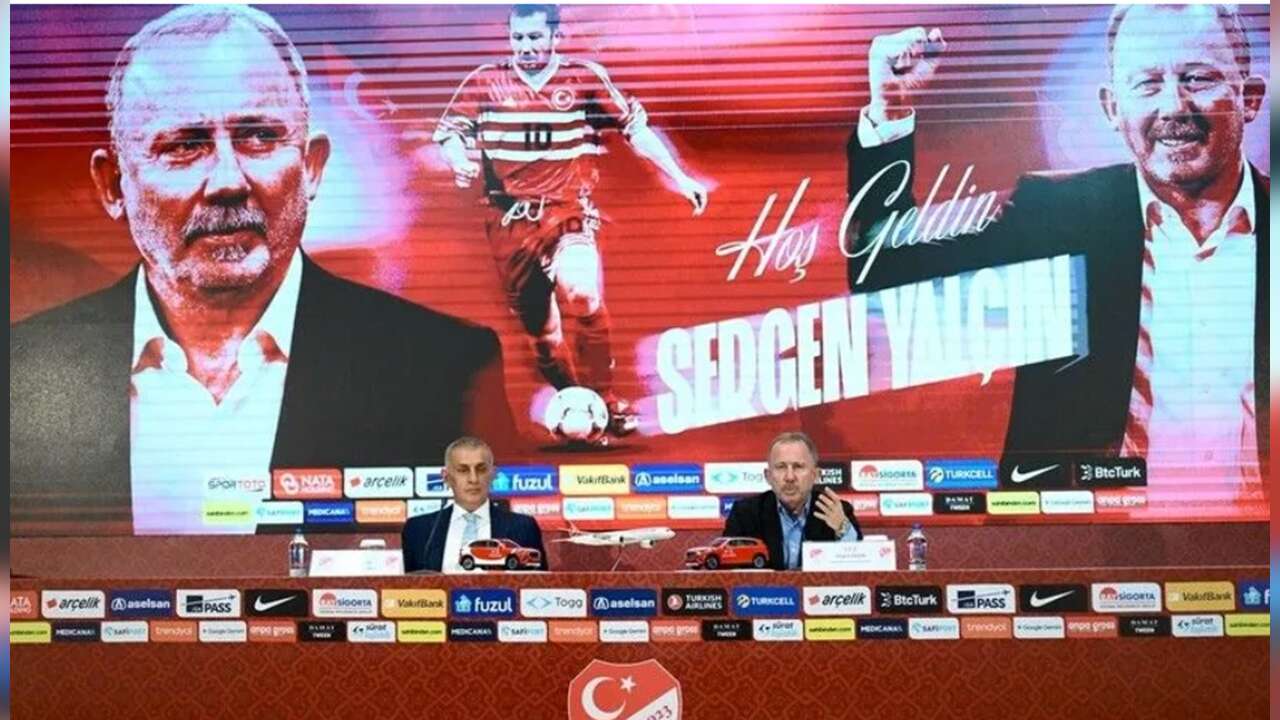 TFF, teknik direktör Sergen Yalçın ile 4 yıllık sözleşme imzaladı