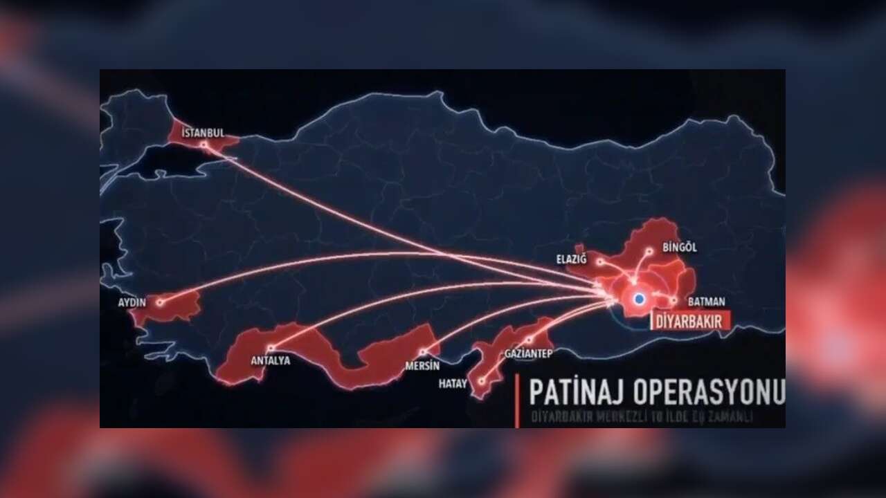 Diyarbakır merkezli 10 ilde düzenlenen dolandırıcılık operasyonu