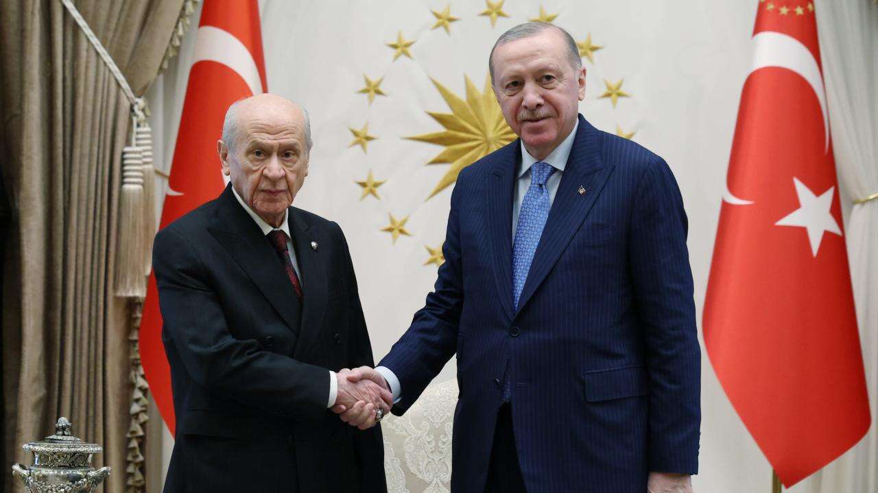Cumhurbaşkanı Erdoğan, Bahçeli'yi kabul edecek