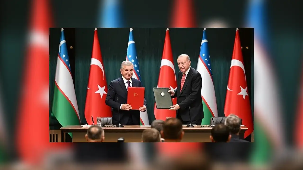 Türkiye ile Özbekistan arasında 5 anlaşma imzalandı