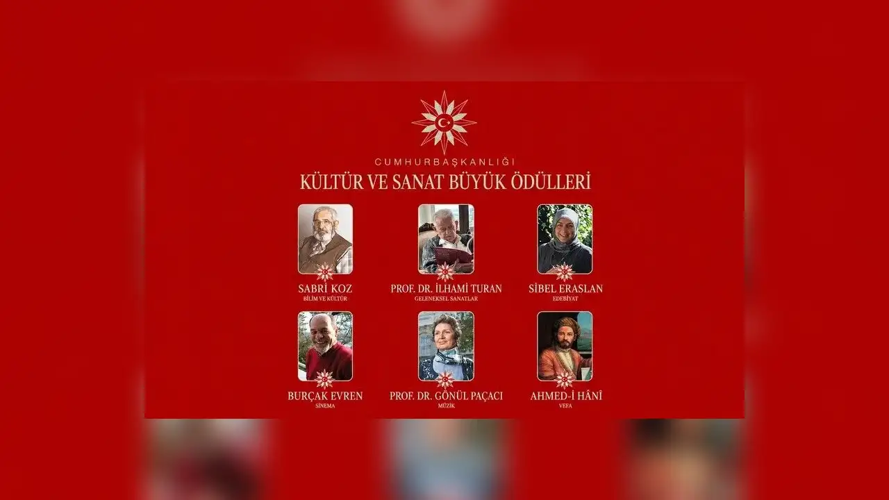 2026 Cumhurbaşkanlığı Kültür ve Sanat Büyük Ödülleri'nin sahipleri belli oldu
