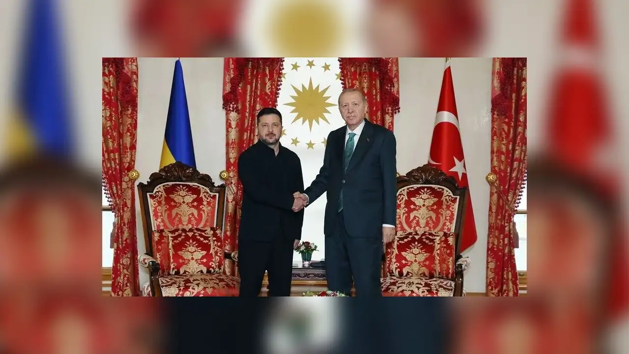 Cumhurbaşkanı Erdoğan, Ukrayna Devlet Başkanı Zelenskiy ile görüştü