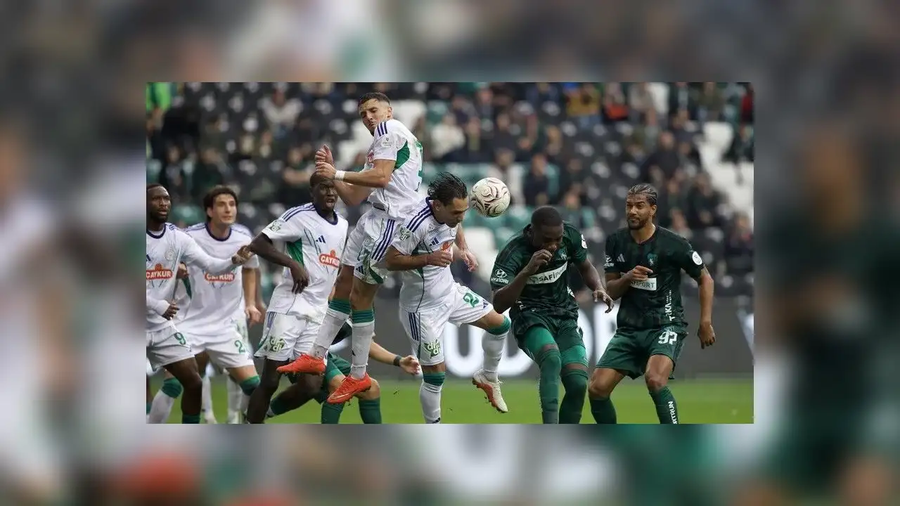 Kocaelispor ile Çaykur Rizespor golsüz berabere kaldı