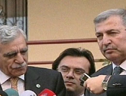 Ahmet Türk'ün evine ülkücü ziyaret