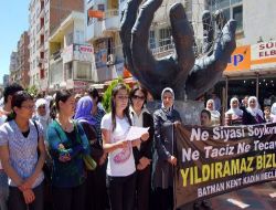 Batman Kent Kadın Meclisi Tecavüz Olayını Protesto Etti!