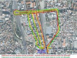 İzmir'de Zeytinlik Hemzemin Geçidi Trafiğe Kapatılıyor