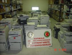Yurt Dışından Kaçak Getirilen Fotokopi Makineleri Okullara  Satılmış!