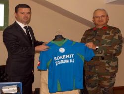 Tuğgeneral Kuğu, Edremit Belediyespor'u Ziyaret Etti!