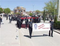 Yozgat'ta Trafiğe Dikkat Yürüyüşü İlgi Gördü