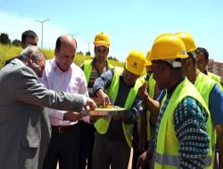 Balıkesir'de Asfalt Sezonu Dualarla Başladı