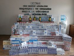 Rize'de Kaçak Viski Ve Sigara Ele Geçirildi!