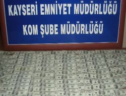 Kayseri Polisinden Sahte Para Operasyonu