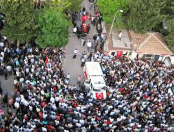 Adıyaman Şehidini Tekbirlerle Ebediyete Gönderdi.