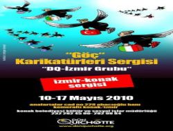 Uluslararası 'göç' Karikatür Sergisi Abacıoğlu Hanı'nda İzlenime Açıldı