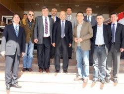 İstanbul Halk Tiyatrosu Oyuncuları Başkan Çoban'ı Ziyaret Etti