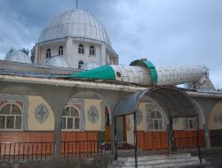 Bingöl'de Fırtına Minare Devirdi!