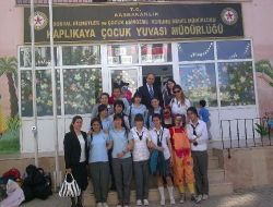 Gemlik Kız Teknik Ve Meslek Lisesi Öğrencilerinden Kaplıkaya Çocuk Yuvasına Ziyaret