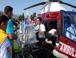 Minik Bebeğin İmdadına Hava Ambulansı Yetişti