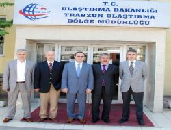 Gtso Yönetim Kurulu'dan, Trabzon Ulaştırma Bölge Müdürü Aydın'a Ziyaret