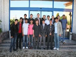 Afgan Öğrenciler Saü Rektörü Durman'ı Ziyaret Etti