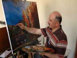 Ressam İmam İkinci Sergisini Açıyor