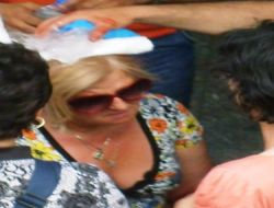 Yunan Turistin Başına Merdiven Düştü