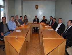 Devlet Bakanı Cevdet Yılmaz, Bingöl'de Siyasi Partilerin İl Başkanlarıyla Biraraya Geldi!